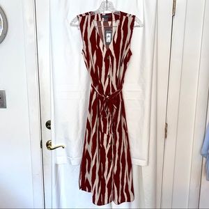 Midi Zebra Dress